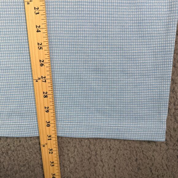 Vineyard Vines Sweatshirt Mens 2XL Blue Bluffs Quarter Zip Pullover Houndstooth - Picture 6 of 7